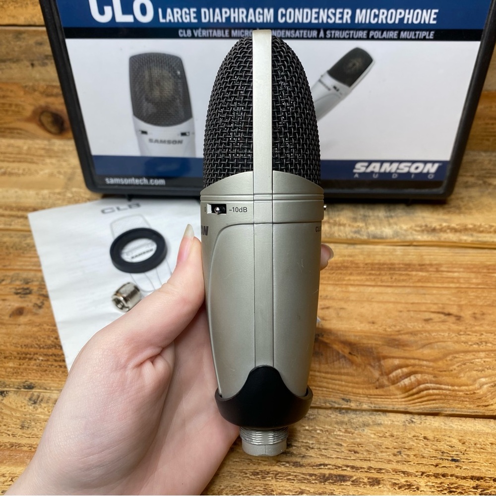 Samson CL8 Multi-Pattern Large Diaphragm Condenser Microphone EUC - Picture 3 of 8